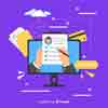 HTML template